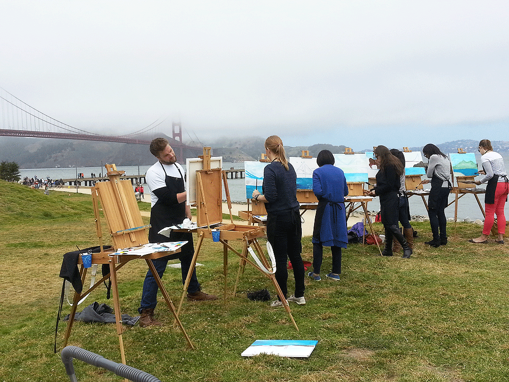 Golden Gate Plein Air Class