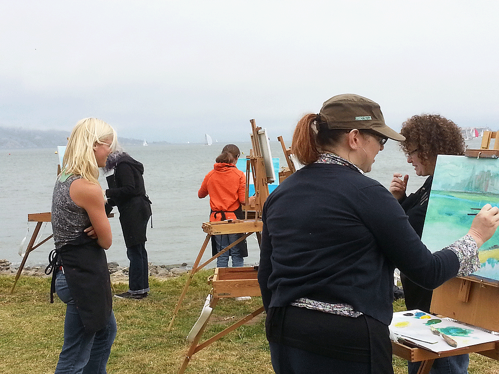 Golden Gate Plein Air Class