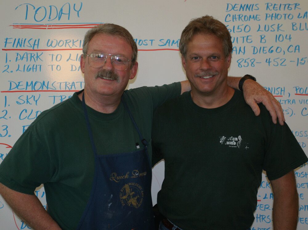 Rock Newcomb and Gary July 2006