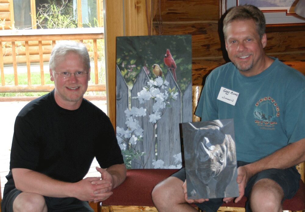 Terry Isaacs and Gary Millard