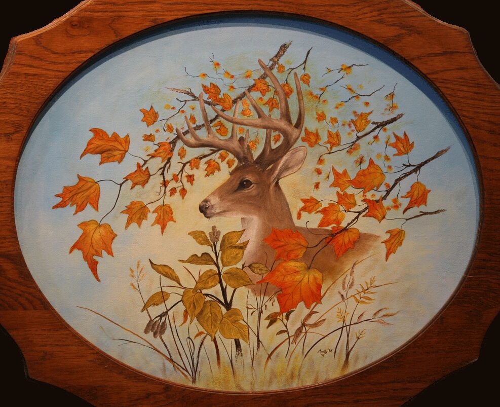 White Tail Deer, 2nd-Painting