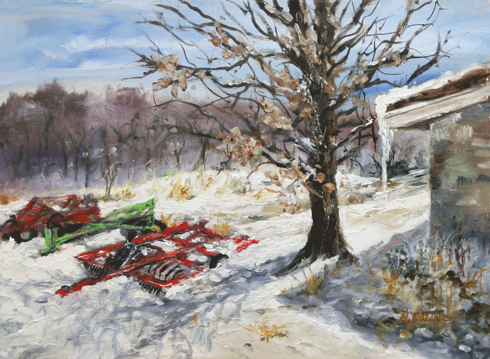 Impliments Winter Storage