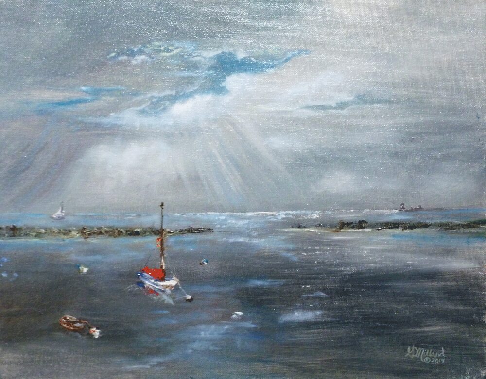 Milw. Harbor Break in The Storm