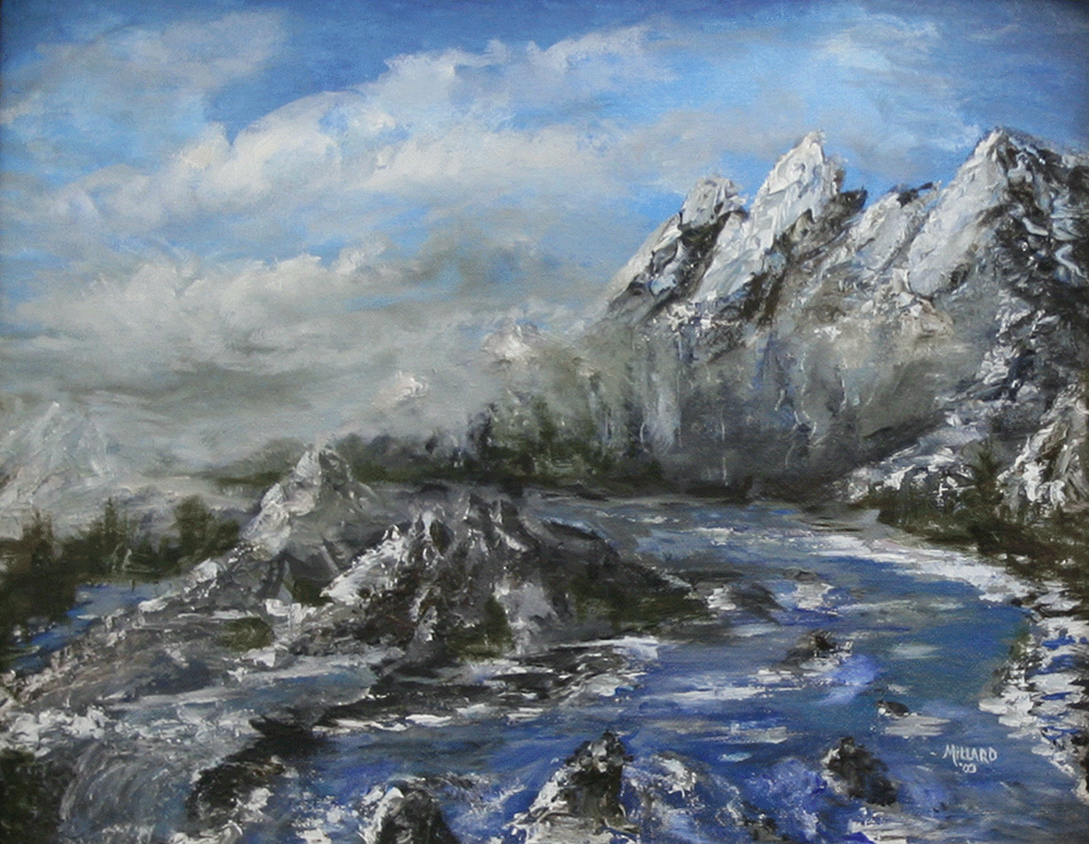 Misty Mountain Stream