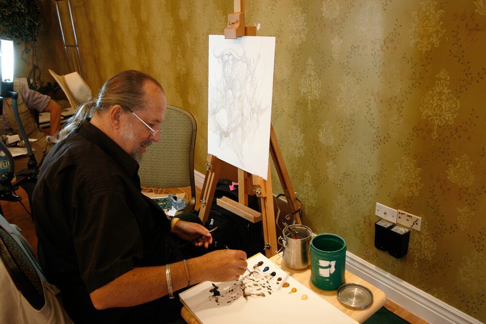 John doing in class demo